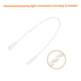thumbnail image 4 of Uxcell Cotton Hang Tag String Snap Lock Price Tag Fastener Ties 100 Pcs White 4.7 in, 4 of 7