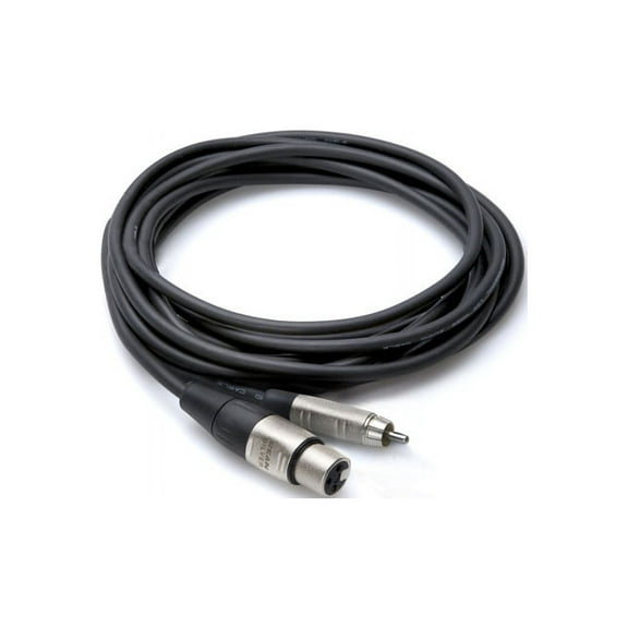 Hosa HXR-020 Pro Cable XLR Female to RCA 20ft