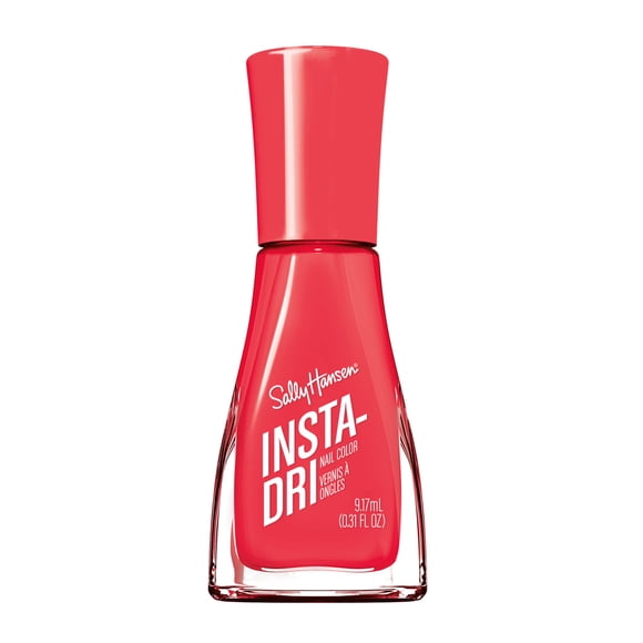 Sally Hansen Insta-Dri Electric Feels, Infrared-Ible Hot, Nail Polish, Beautiful Colors, Quick Drying, Perfect Manicure