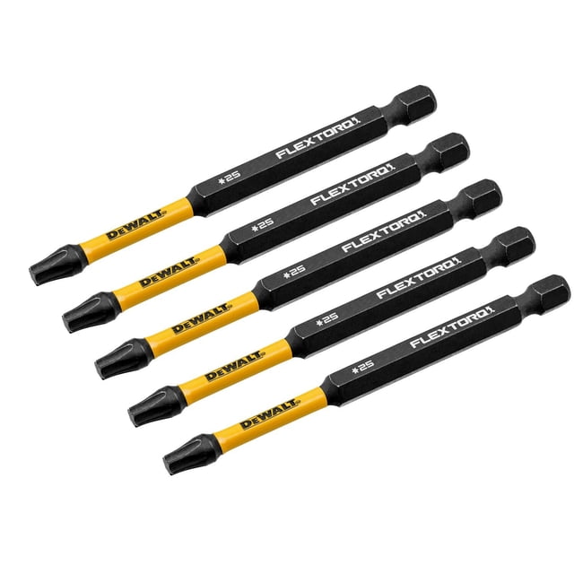 Juego de brocas DEWALT FLEXTORQ 5 piezas 3,5 cm para T25