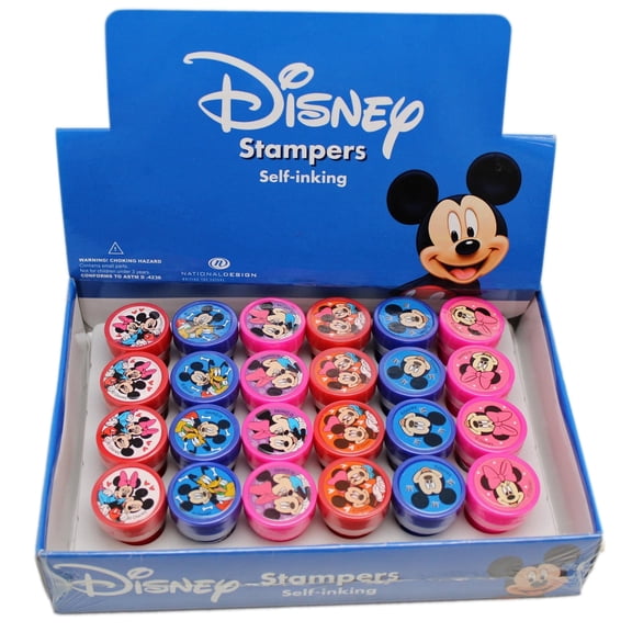 Disney's Minnie and Mickey Mouse Randomly Selected Designs Stamp Set (3 Stamps)