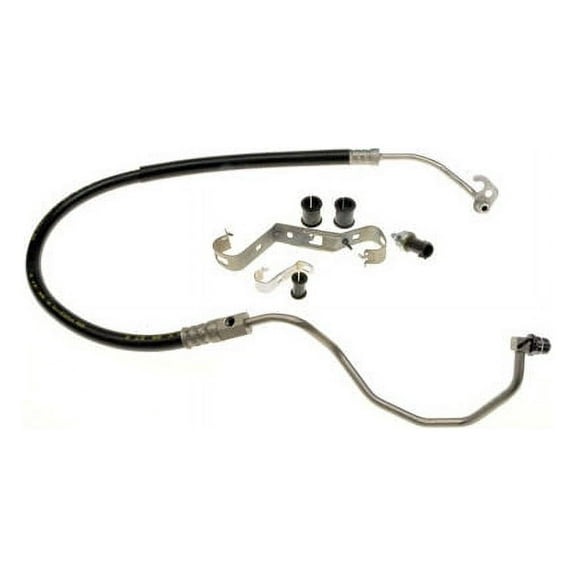 Power Steering Pressure Line Hose Assembly - Compatible with 2003 - 2008 Ford F150 RWD 4.6L V8 GAS (From 12/1/ 2003) 2004 2005 2006 2007