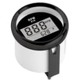 thumbnail image 1 of 0-9990RPM Tachymètre Jauge IP67 Rétroéclairage Rouge Étanche Écran LCD 52mm 2 Po 9-32V, 1 of 8