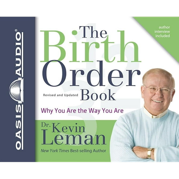 The Birth Order Book Why You Are The Way You Are Cd Audio Walmart Com Walmart Com