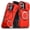 Red, variant on REQO Compatible with iPhone 16 Case with Privacy Slide-Lens Camera, Phone Case for iPhone 16 with Ring Stand,Funda Ultra Shockproof Black Protective