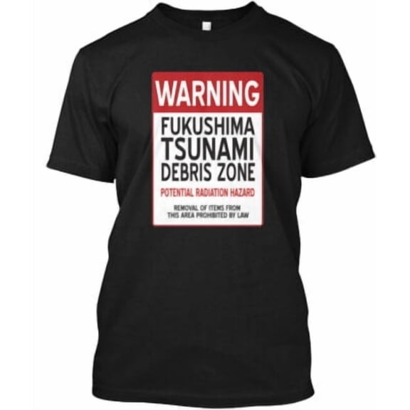 Velto Warning Debris Zone T-Shirt Made in the USA All Size S-5XL