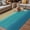 Brown Blue, variant on Burnt Orange Beige Ombre Outdoor Rug for Patio/Deck/Porch, Non-Slip Large Area Rug 5 x 8 Ft, Modern Abstract Art Texture Indoor Outdoor Rugs Washable Area Rugs, Reversible Camping Rug Carpet Runner