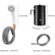 thumbnail image 4 of Portable Outdoor Shower Set Camping Shower USB Rechargeable Shower Pump for Camping Hiking Backpacking Travel, 4 of 10