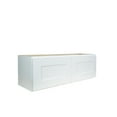 thumbnail image 4 of Hollywood Fabiani Design Shaker Wall Kitchen Cabinet Ready to Assemble 33 in. W x 12 in. D x 12 in. H White, 4 of 5