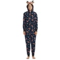 thumbnail image 3 of Morttic Christmas Family Matching Jumpsuits One-Piece Hooded Zipper Romper for Baby Kids Adults Pajamas, 3 of 7