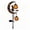 E, variant on Yucurem 40" Halloween Solar Stake Light, Black Cat Pumpkin Moon Garden Stake Light with Warm LED, Spooky Waterproof Light for Patio, Pathway (A)