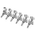 thumbnail image 4 of Guitars String Tuner Peg, Silver No Relay Stable Guitar Tuning Pegs Easy Adjustment Zinc Alloy  For, 4 of 8