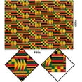 thumbnail image 3 of Kwanzaa Tablecloth Black History Month Decoration Pan Afro African American Heritage Festival Celebration Party Supply Kitchen Dining Room Home Decor (60" x 84"), 3 of 5