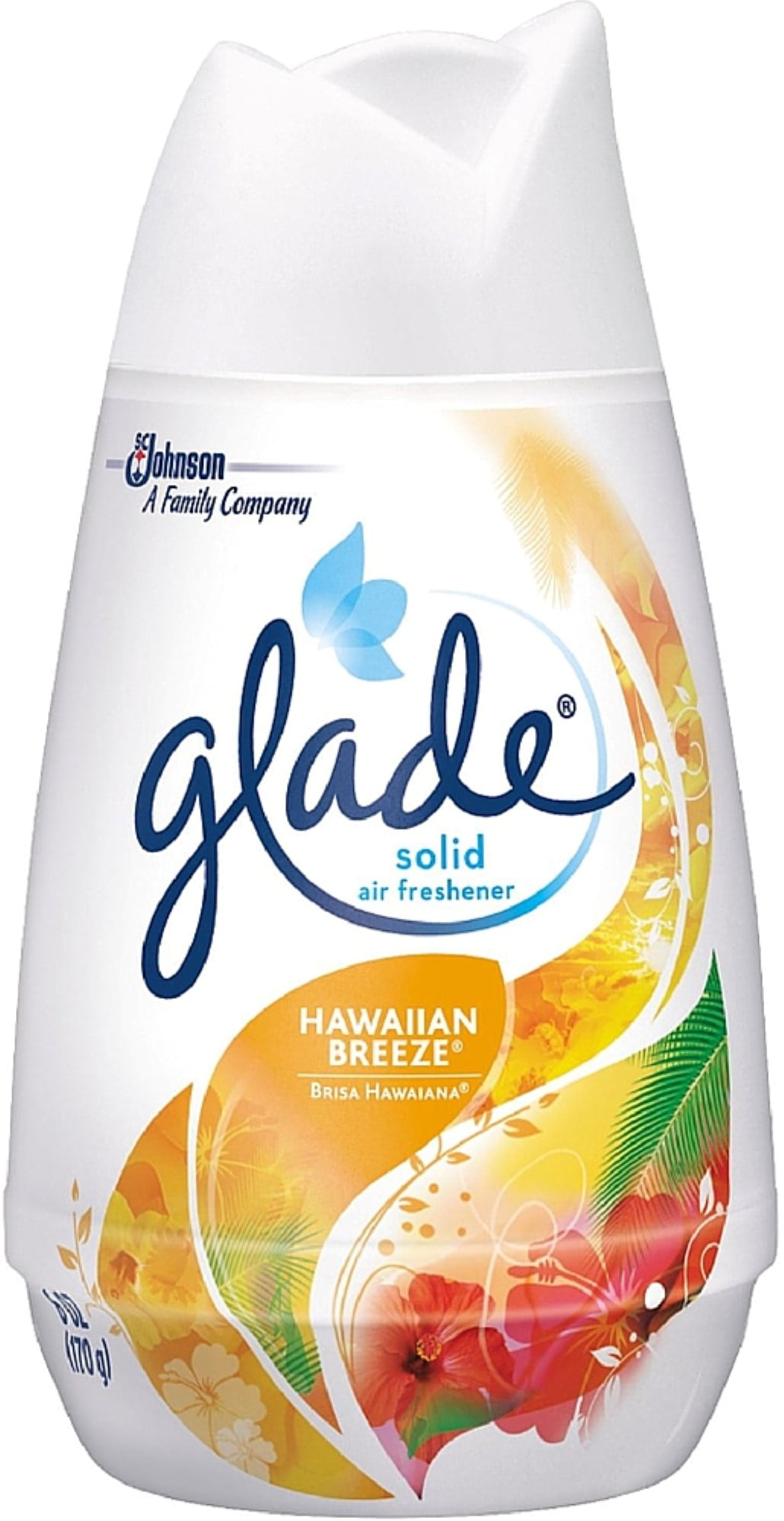 GLADE Solid Air Freshener, Hawaiian Breeze 6 oz (Pack of 3) Walmart