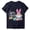 Y400#Navy, variant on Ichuanyi Women Happy Easter T Shirt Cute Easter Bunny Graphic Tee Easter Day Casual Tops Round Neck Short Sleeve T-Shirt
