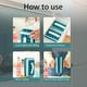 thumbnail image 3 of Bandejas para cubitos de hielo, cubo de hielo portátil de silicona con almacenamiento para congelador, molde para hacer cubitos de hielo fácil de empujar y sacar para whisky, vino tinto, cóctel Fokelyi WMYD-5, 3 of 6
