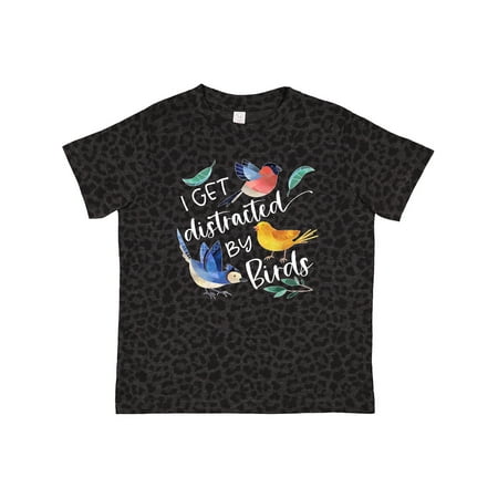 

Inktastic I Get Distracted by Birds Gift Toddler Boy or Toddler Girl T-Shirt