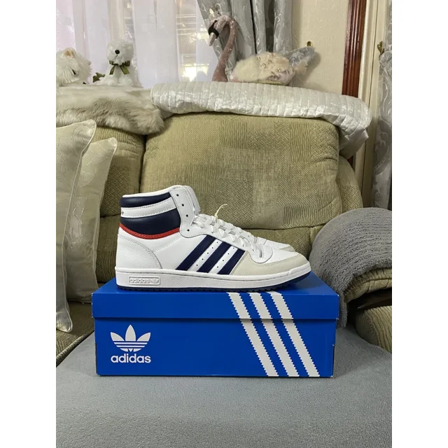 Adi-das Top Ten RB White Navy Red Trainers Shoes BNIB Size 10.5uk Men’s GX0740