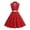 77Red163, variant on Girl's Polka Dot Dresses For Stage Performances Sleeveless Dress With Full Skirt For Party And Dance Soft Sundress 5-6 Years