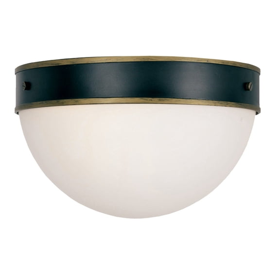 Crystorama Lighting - Two Light Outdoor Ceiling Mount - Outdoor Ceiling Mount -