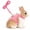 Pink, variant on Small Animal Vest Harness & Leash Set – Soft and Safe, Adjustable Neck & Chest (13-20cm/15-22cm), 120cm Safety Lead for Guinea Pigs, Rabbits, Kittens, and Ferrets (Blue)