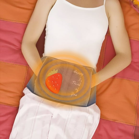 Wzzjkit Heating Pad for Period Cramps, Menstrual Period Stomach Pain Heating Lower Back Pain Relief for Women/Christmas/Outdoor/Camping/Travel Must Haves Menstrual Heating Pad