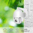 thumbnail image 1 of Minicámara IP PTZ de 1080P para exteriores, videocámara inalámbrica con domo de velocidad, WIFI, impermeable, Zoom 5X de 2.0MP/lente fija de 4mm, IR 60m, Audio bidireccional, 1 of 3