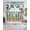 Blue, variant on Farmhouse Cow Swag Valances for Windows, Small Curtains Drapes, Cabin Sunflowers Animals Blue Wooden Grain Kitchen Window Curtains Over Sink Window Treatment Valance for Bedroom/Bathroom 56"x36"