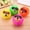 Random Color, variant on Besufy Dog Ball Toy, 1 Pcs Pet Puppy Dog Face Ball Molar Throwing Training Squeak Sound Play Toy,Random Color