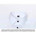 thumbnail image 2 of 1pcs-Business Men's Shirt-White Long Sleeve-M, 2 of 5
