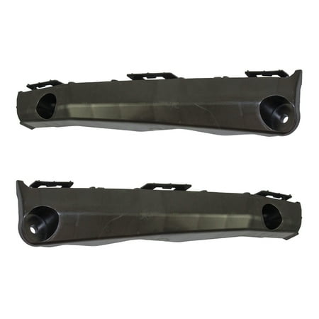 Side Grille Bracket - Pair Set Front Bumper Retainer Side Support Bracket Replacement for Toyota Camry & Hybrid 52536-06120 52535-06130