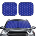 thumbnail image 2 of Sikiie Hockey Print Foldable Car Windshield Sun Visor, Car Window Sunshade Suitable for Sedan, SUV and Truck Car Accessories-Small, 2 of 6
