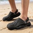 thumbnail image 6 of CHICVOMEY Mules for Men Lightweight Non Slip on Quick Dry Closed Toe Breathable Water Shoes Driving Beach Outdoor Sports Summer, 6 of 7