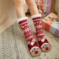 thumbnail image 3 of American Trends Womens Grip Socks Warm Fuzzy Socks for Women Cozy Sleep Socks Non Slip Socks for Women with Grippers, 3 of 5