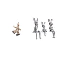 thumbnail image 1 of Colección de figuras de y conejo para escritorio, mesa, centro de mesa, vitrina, comedor, estantería, adorno decorativo, regalo, 1 of 8