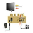 thumbnail image 4 of Portable Sound Mixer Double Microphone Inputs Sound Mixer for Amplifier & Microphone Professional, 4 of 6