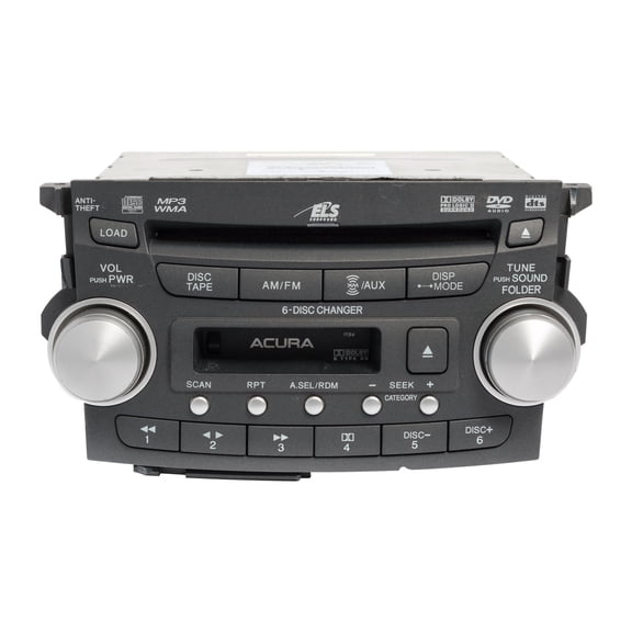 Restored 200708 Acura TL AM FM Radio XM Cassette 6 Disc CD DVD 39100SEPA500 Opt 1TB4 (Refurbished)