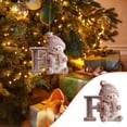 thumbnail image 1 of 26 English Letter Christmas Ornament Christmas Tree Decoration 2D Acrylic Decoration Car Rearview Mirror Ornament, 1 of 5