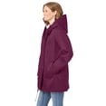 thumbnail image 3 of Woman Within Plus Size Sherpa-Lined Hooded Parka, 3 of 5