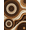 Brown, Pattern 7, variant on ODIKA 4' x 6' Machine Washable Non-Slip Area Rug, abstract striped High Traffic Rug, Brown, 1281199