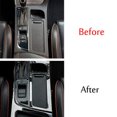 thumbnail image 4 of for Hyundai Sonata 2015-2017 Black Inner Gear Shift Box F for Ram e Cover Trim Steel, 4 of 4