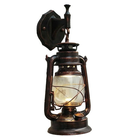 

christmas home e27 retro antique vintage rustic lantern lamp wall sconce light fixture outdoor
