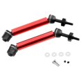 thumbnail image 1 of Eje de transmisión universal Eje de transmisión de aleación de aluminio, eje CVD retráctil, para coche de control remoto 1:10, accesorios para vehículos de oruga, , Trasero rojo Trasero rojo Magideal Eje de transmisión universal, 1 of 7