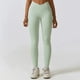 thumbnail image 5 of Pantalones de Yoga sin costuras para mujer, mallas deportivas de cintura alta, mallas Push Up para mujer, mallas de entrenamiento acanaladas para Fitness, ropa de gimnasio, 5 of 5