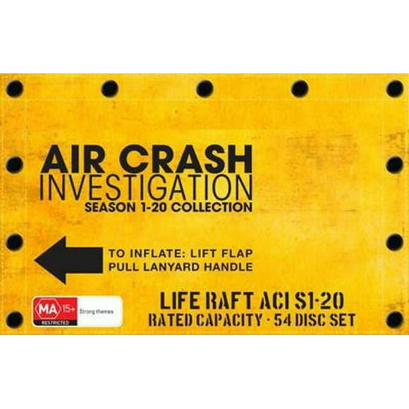 Air Crash Investigation Collection (Seasons 1-20) - 54-DVD Box Set ( Mayday ) ( Air Emergency (Air Disasters) ) [ NON-USA FORMAT, PAL, Reg.0 Import - Australia ]