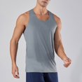 thumbnail image 2 of Tank Top Men Tall Sleeveless Undershirts Workout Shirts for Men Athletic Casual Muscle Shirt Undershirts Tank Regular and Big & Tall Fitness Clothing, 2 of 6