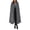 Gray, variant on Hvyesh Mens Hooded Cloak Soft Velvet Cape Wraps Medieval Shawl Halloween Christmas Theme Party Custume