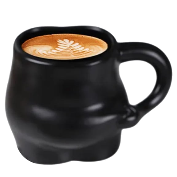 Fashion Belly Shaped Coffee Mugs Comfortable Grip Cup Cute Belly Cup Unique Coffee Cups Suitable for Any Occasion