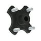 thumbnail image 3 of Placa de brida ANGGREK para cubo de rueda Metal negro para EZGO RXV 2008-Up, 3 of 8