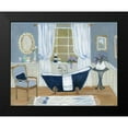 thumbnail image 2 of Swatland, Sally 14x12 Black Modern Framed Museum Art Print Titled - Violet Spa I, 2 of 5